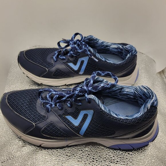 Vionic Womens Satima Sneakers 1st Ray Technology Navy Blue Mesh Comfort Shoes 9 - Picture 9 of 10